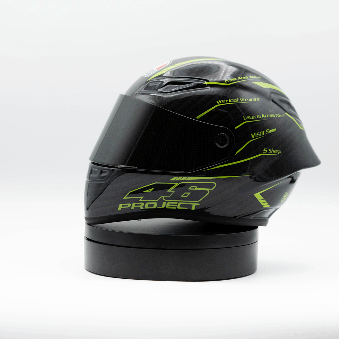 AGV K1 | Édition jaune en fibre de carbone 35 UNITÉS LIMITÉES