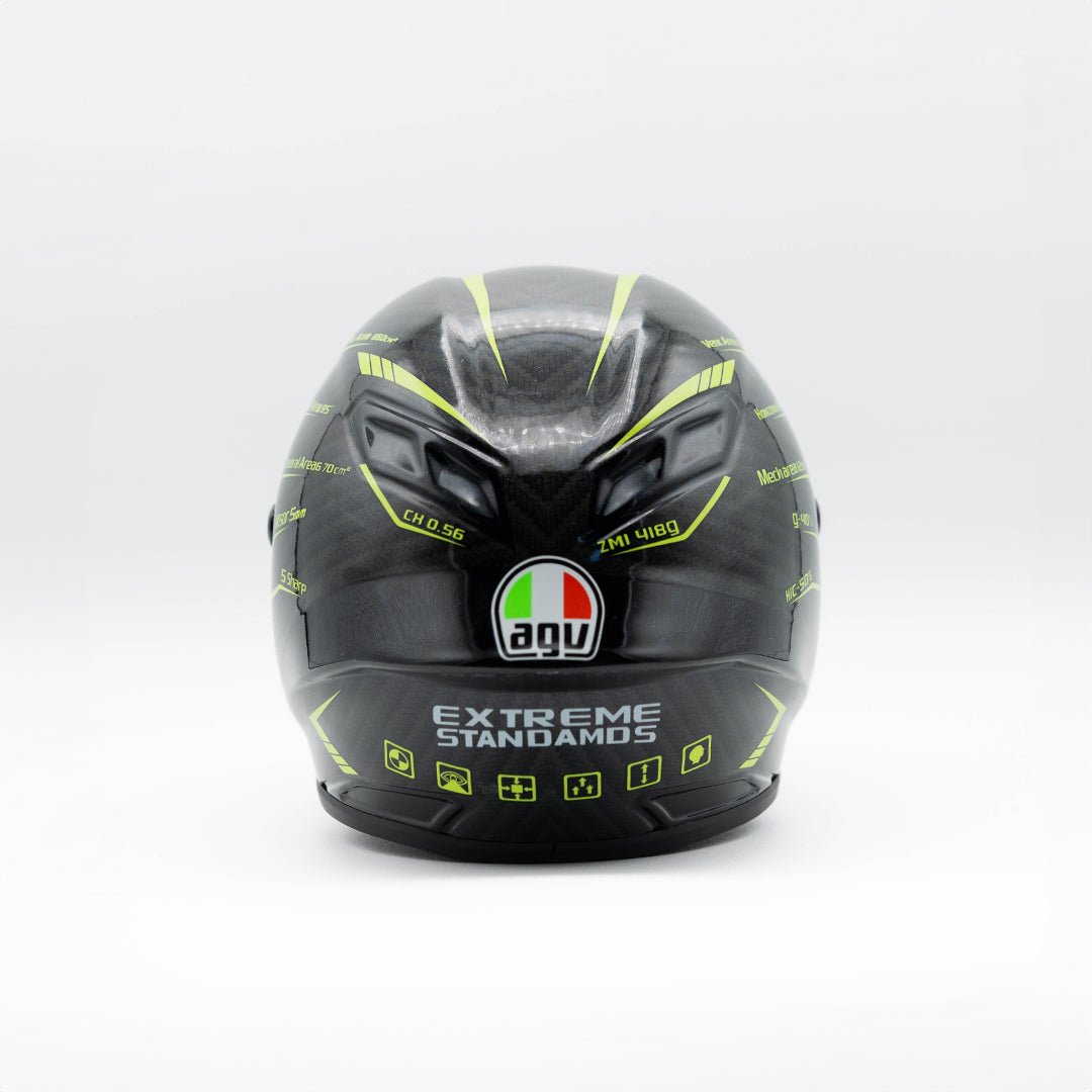 AGV K1 | Édition jaune en fibre de carbone 35 UNITÉS LIMITÉES
