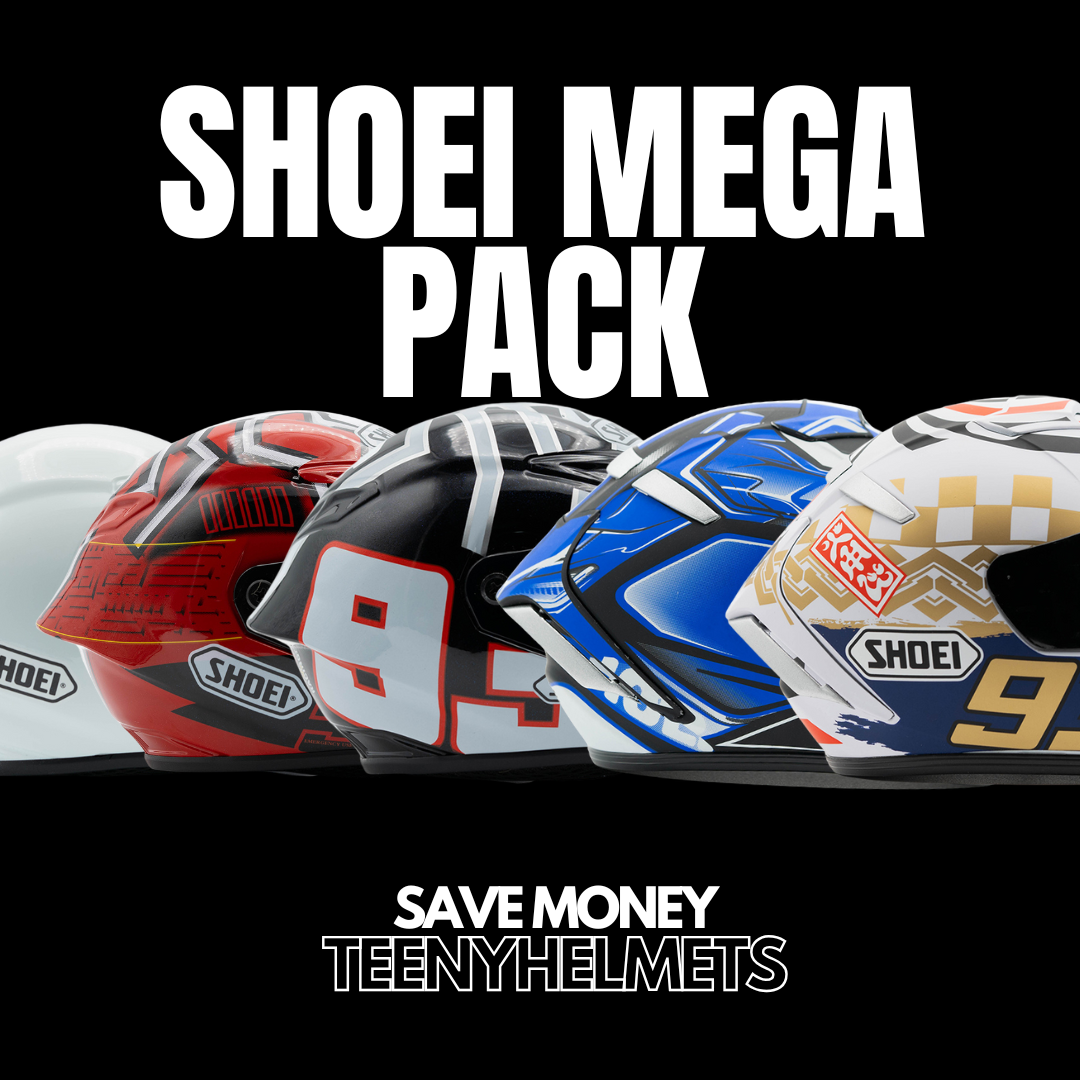 SHOEI MEGAPACK | 5 MINI HELMETS BUNDLE