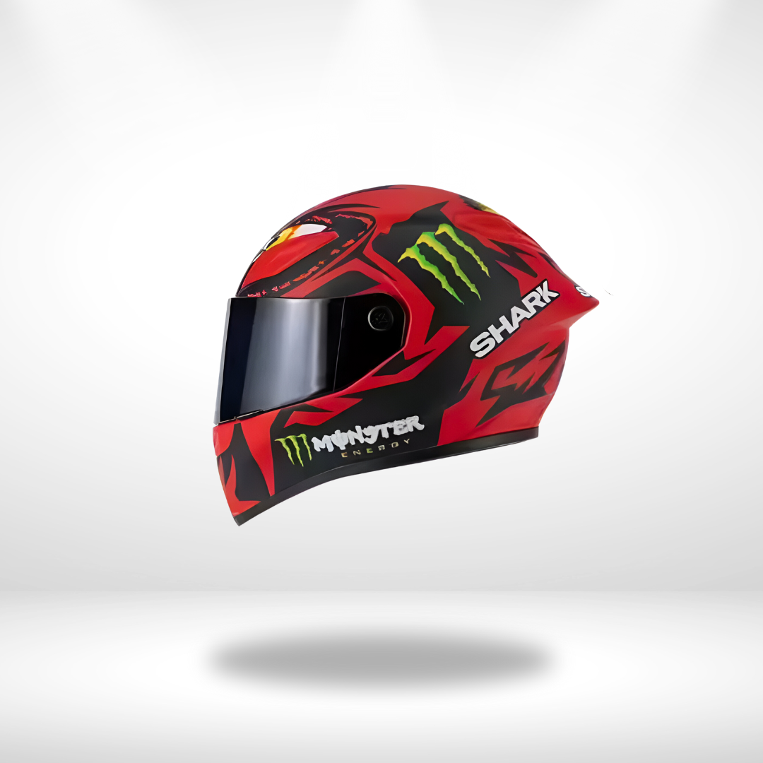 SHARK Red Monster Helmet | Red Monster Helmet | Teeny Helmets