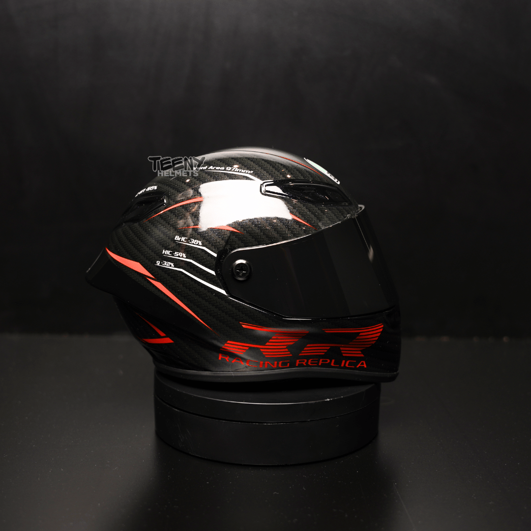 AGV K1 | Édition rouge en fibre de carbone 35 UNITÉS LIMITÉES