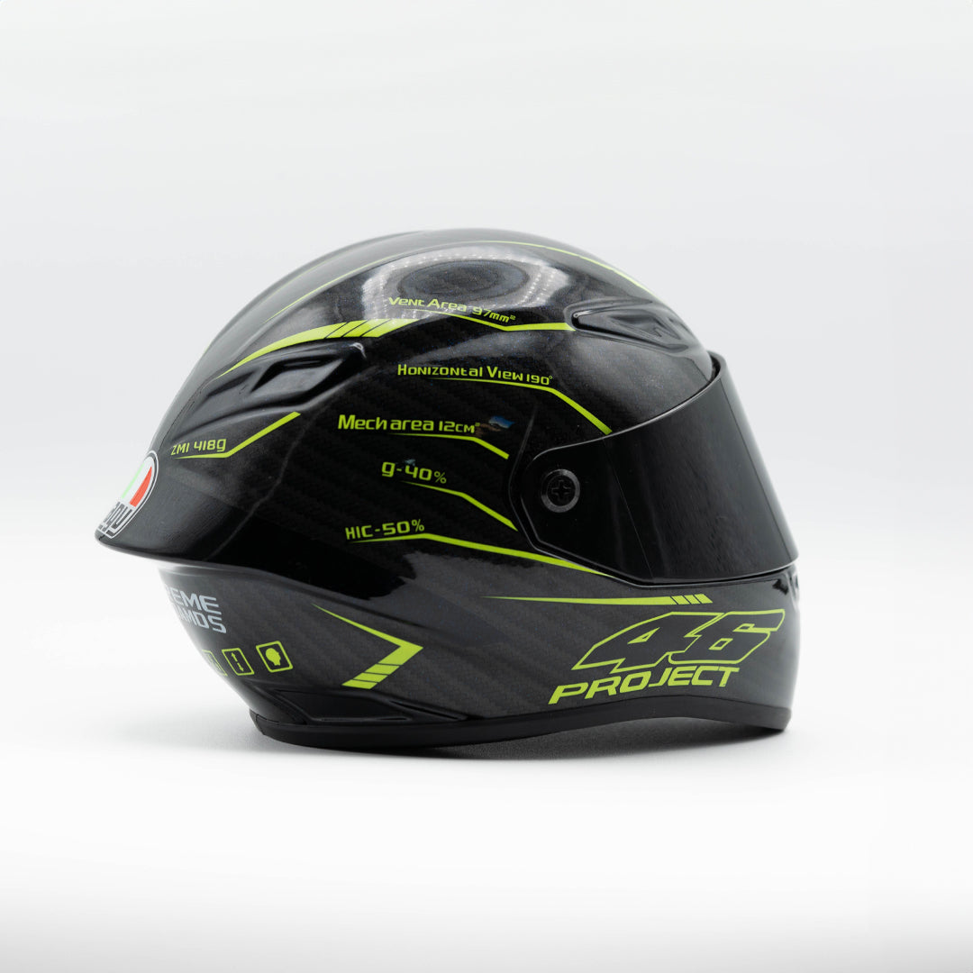 "CARBON FIBER" PACK | 3 MINI HELMETS BUNDLE