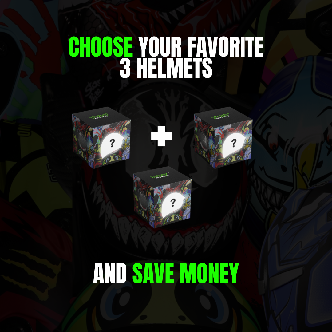 CHOOSE YOUR 3 DREAM HELMETS | LIMITED BUNDLE