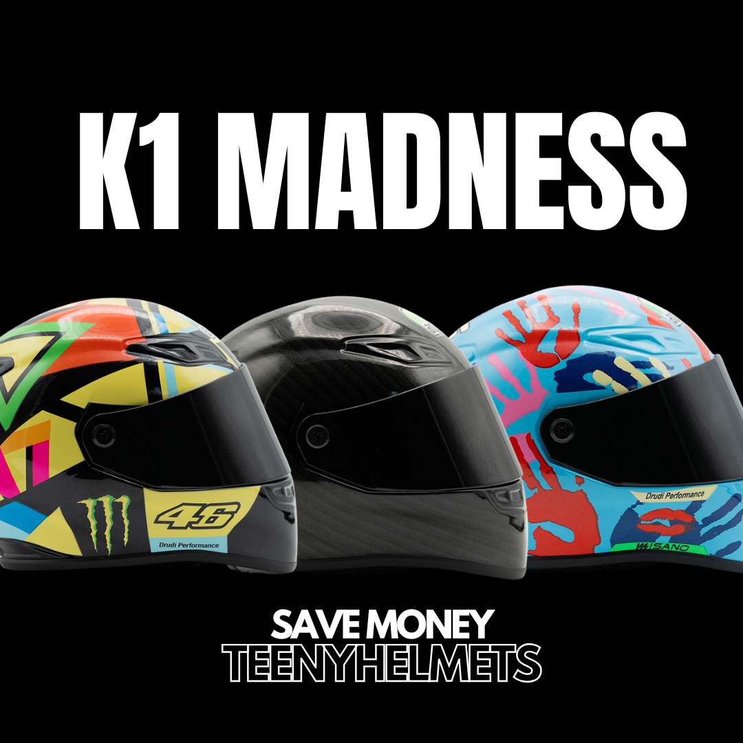 K1 MADNESS PACK | 3 MINI HELMETS BUNDLE