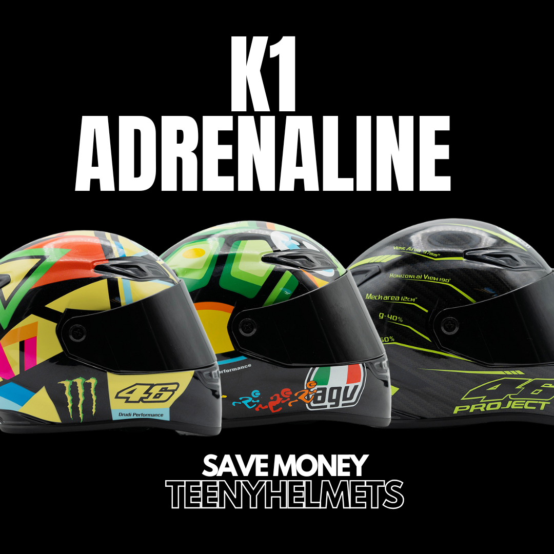 K1 ADRENALINE PACK | 3 MINI HELMETS BUNDLE