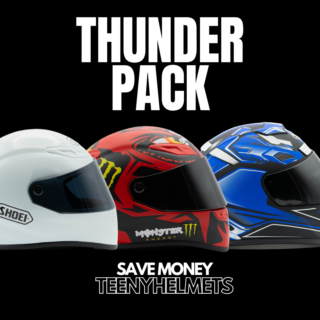 THUNDER PACK | 3 MINI HELMETS BUNDLE