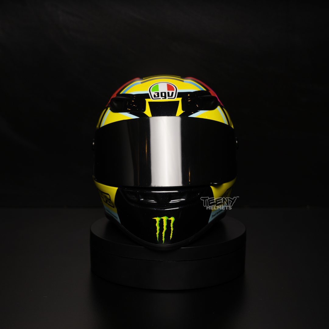 Yellow Valenttino Rossi Helemt | K1 Yellow Helemt | Teeny Helmets