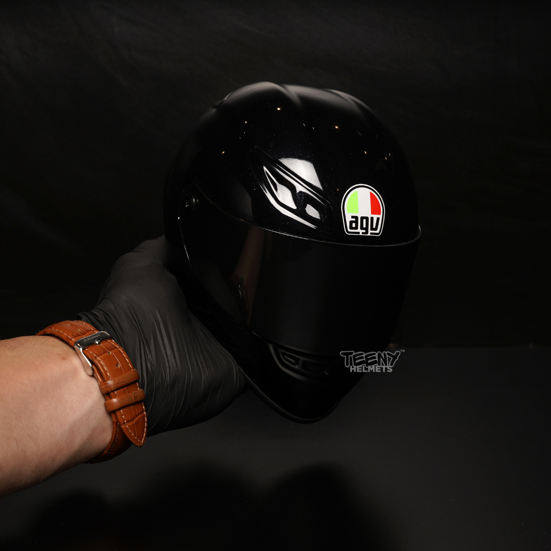 K1 Full Black Helmet | Full Black Helmet | Teeny Helmets