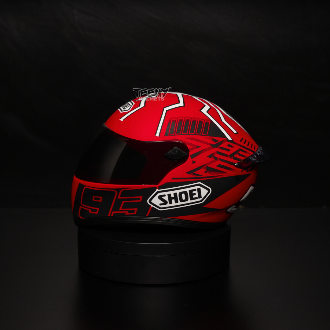 SHOEI Red Ant Helmet | Marc Márquez Helmet | Teeny Helmets