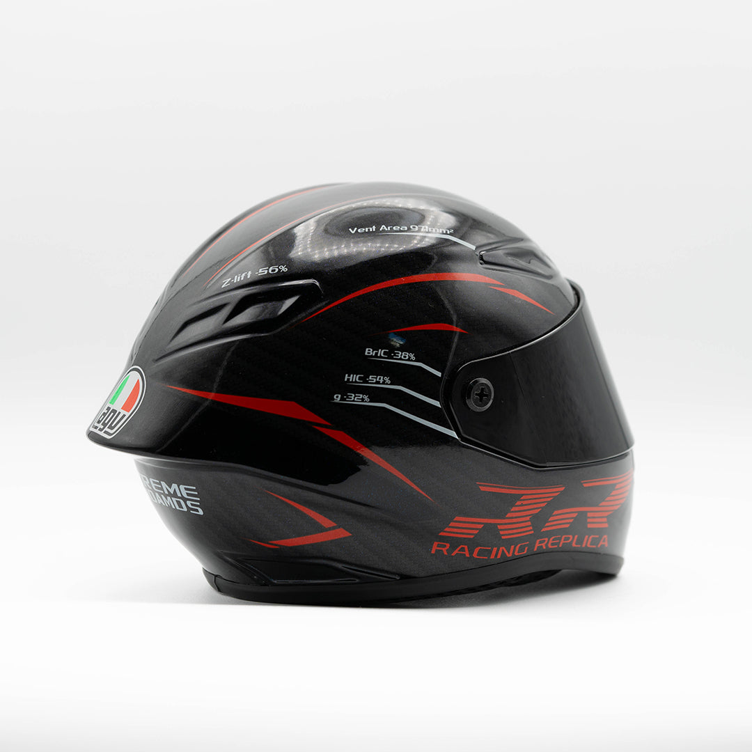 "CARBON FIBER" PACK | 3 MINI HELMETS BUNDLE